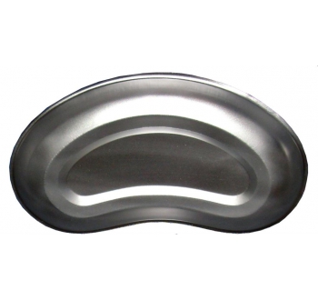 Лоток ниркоподібний, нержавіюча сталь, 250 мм х 160 мм х 35 мм